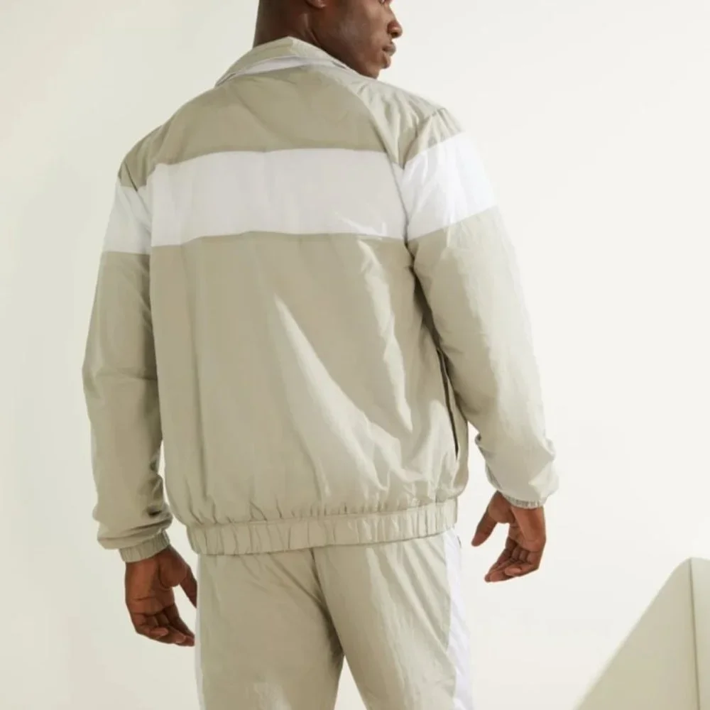 GUESS Men's Nowell Zip-Up Jacket sz L - Picture 4 of 8